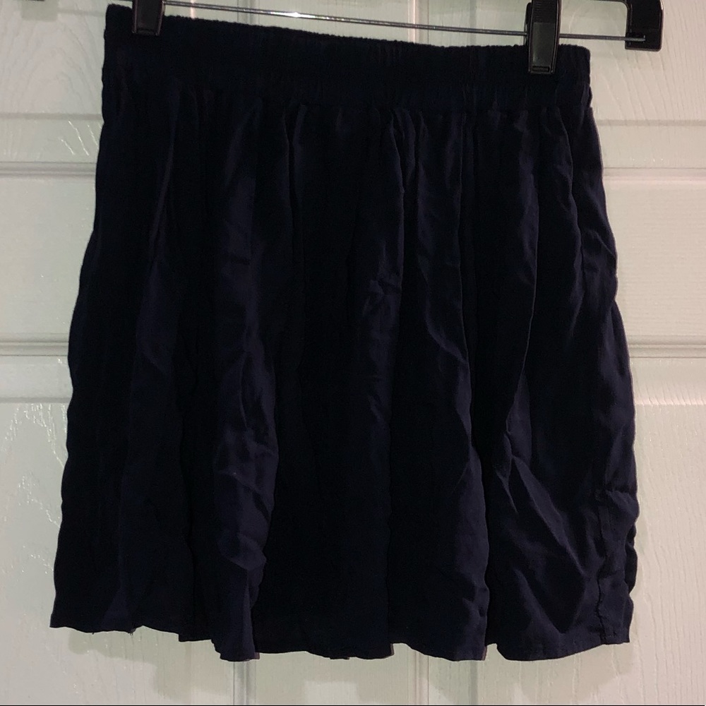 Brandy Melville navy mini skirt